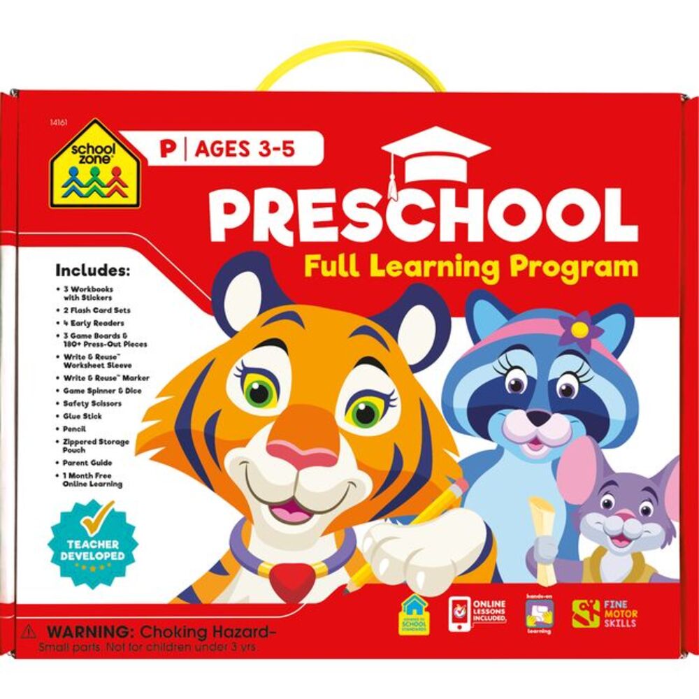 School Zone Preschool Full Learning Program -- School Zone